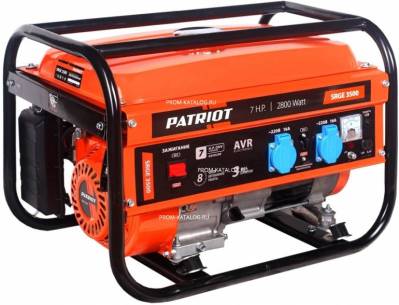 Бензиновый генератор Patriot SRGE 3510E 